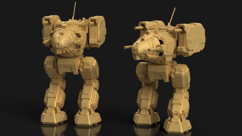 Stalker STK-WU - War Emu for Battletech