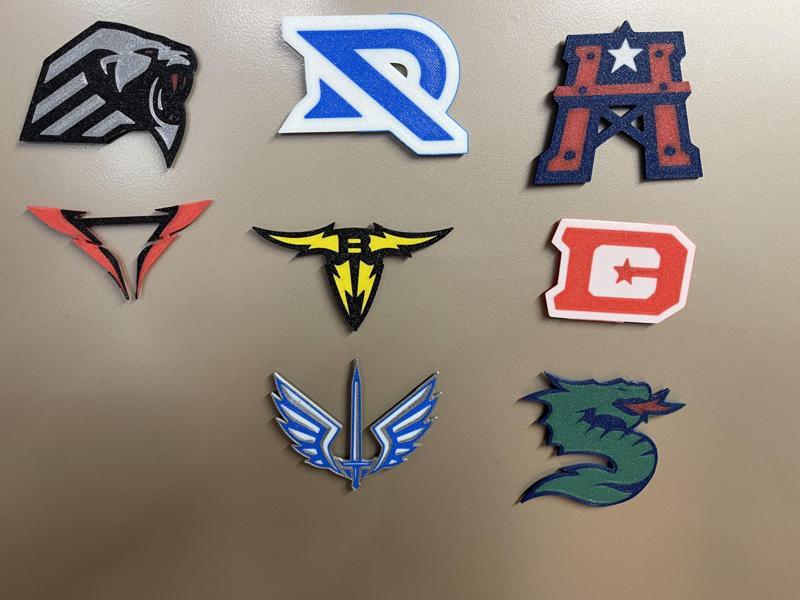 XFL Logo Magnets