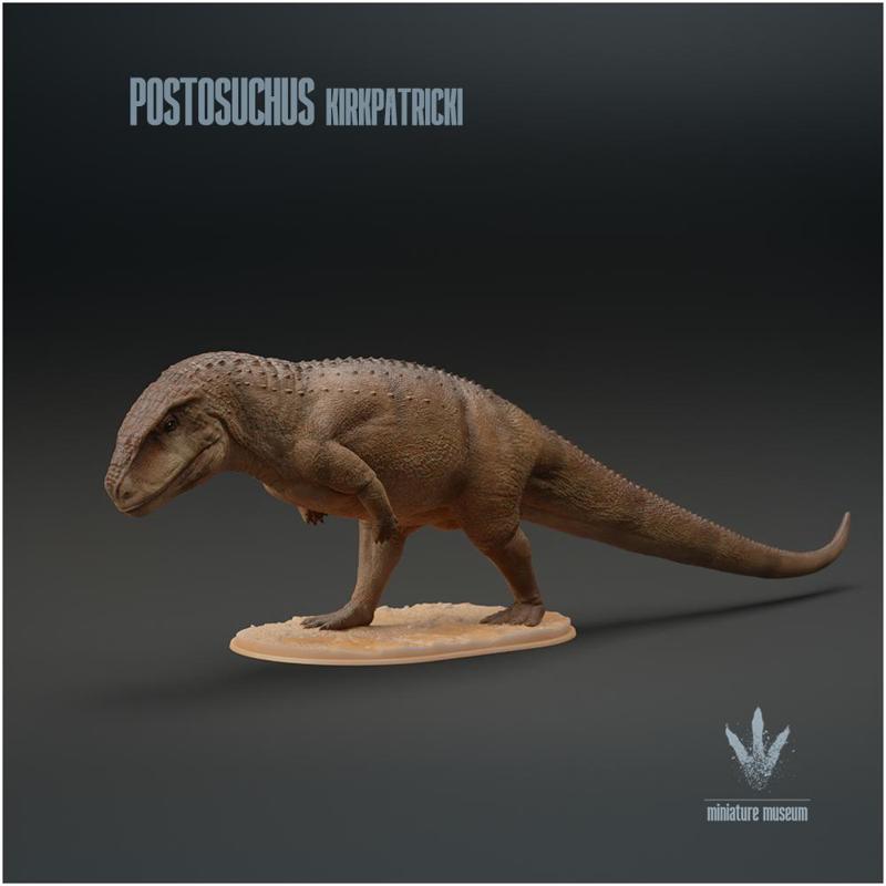 Postosuchus kirkpatricki : Bipedal pose