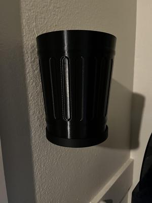 Wall Mount For Vase Mode Trash Can