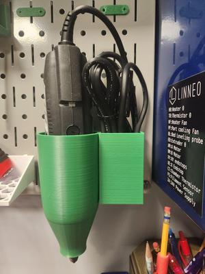 Pegboard Dremel Holder