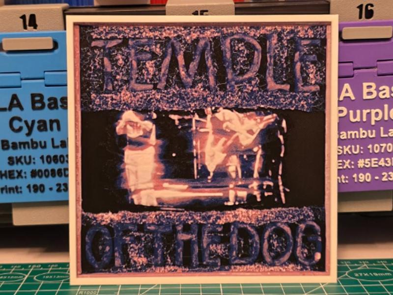 Temple Of The Dog "Temple Of The Dog" Album Art