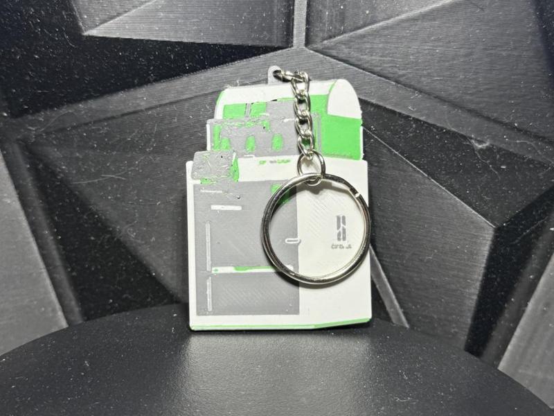 bambu lab x1c keychain