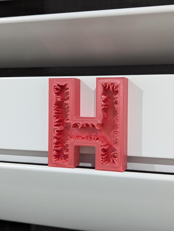 Decorative H - Nature