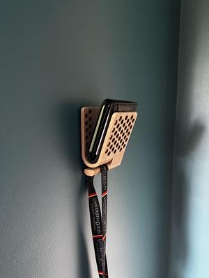 Wallet and keys wall hanger