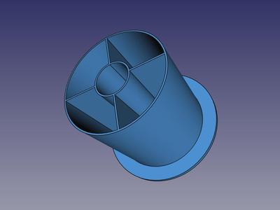 Filament Spool Bobbin (Parametric)