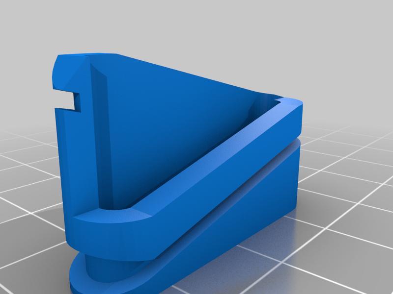 Nerf full to half dart mag spring bend guide