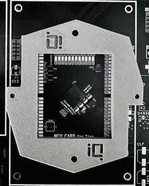MCU CARD for Tiva 8-bit Port Case