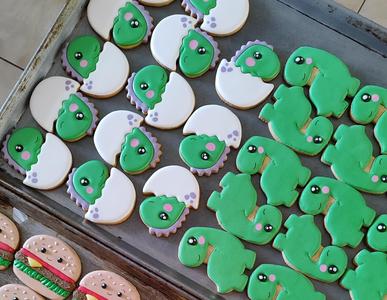 Dinosaur and Baby Dinosaur - Cookie Cutter