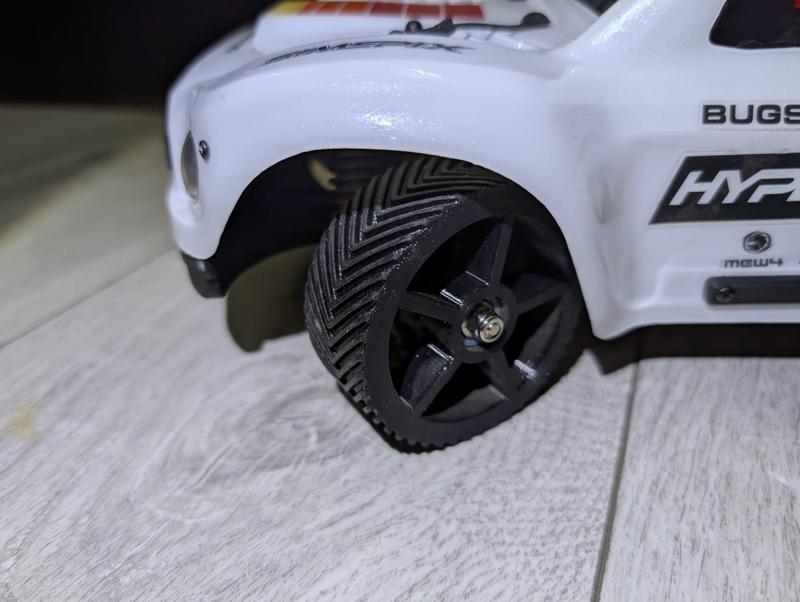 RC Onroad wheels and tires 65mm, 12mm hex