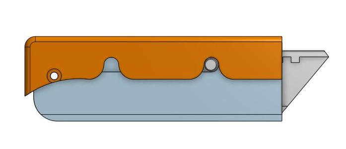 Utility blade Gravity Knife