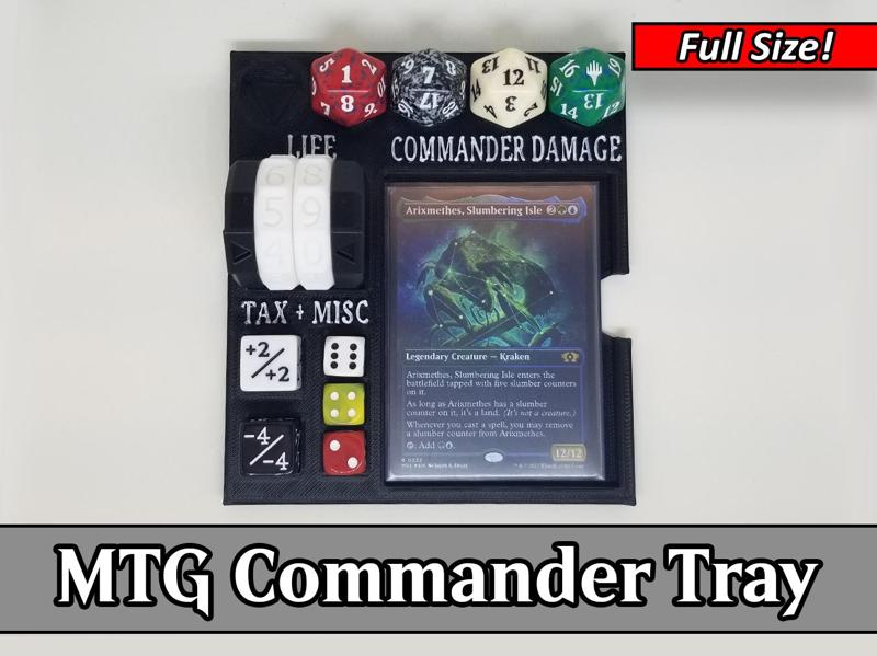 Just Another MTG Commander EDH Tray