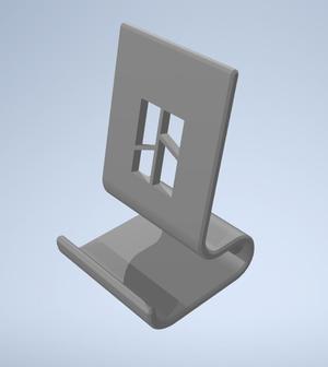 Mobile phone stand with Bambu Lab logo
