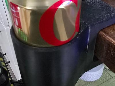 Desk Mount Soda Can