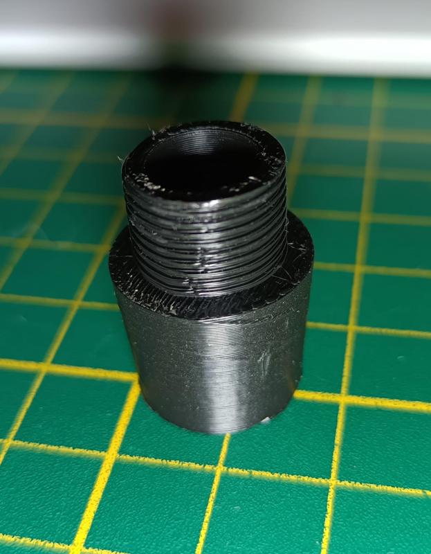 1/2" UNF zu 14mm CCW Adapter