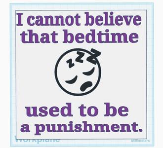 Bedtime Sign