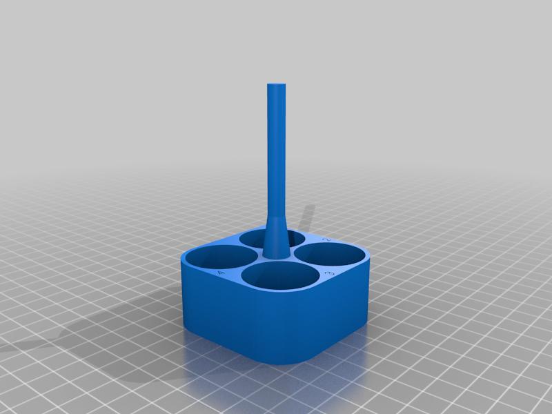 Scintillation Vial (4) Holder v1.2