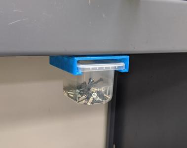 Gerber baby food container under-shelf holder
