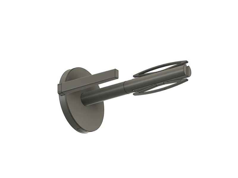 Ratcheting Paper Towel Holder