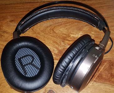 Earpadadapter Pendulumic Stance with Bose Quietcomfort 25 pads