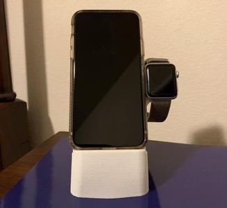 Phone Stand with Apple Watch Dock