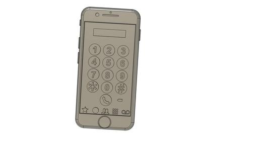 iPhone 8/10 with interchangeable screens - teaching tool for the blind