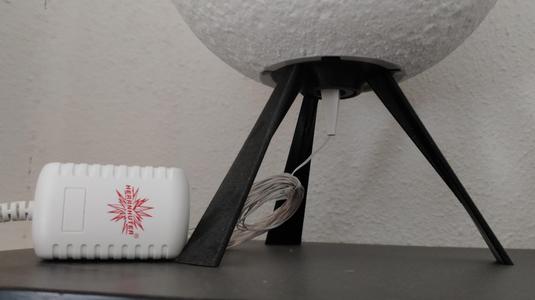 Moon light stand adapter for Herrnhuter Sterne light