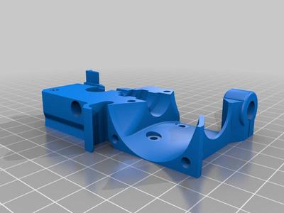 MK3S MMU2S Extruder STRAIGHT THROUGH 4MM PTFE TUBE
