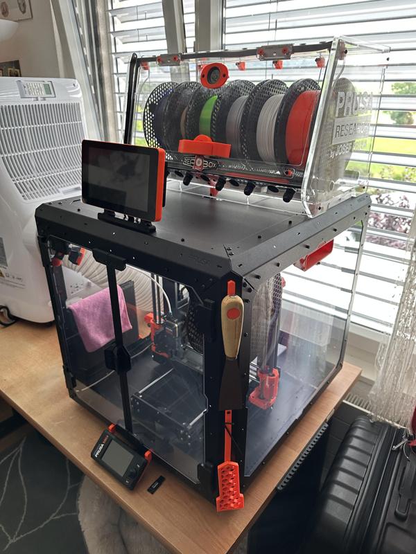 Original Prusa Enclosure - Raspberry 4 and 7 inch Display Holder