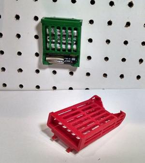 Lightweight AAA Battery Pegboard Holder
