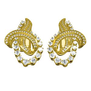 Unique Designer Latch Back Earring