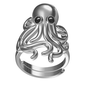 Antique Octopus Hip Hop Ring