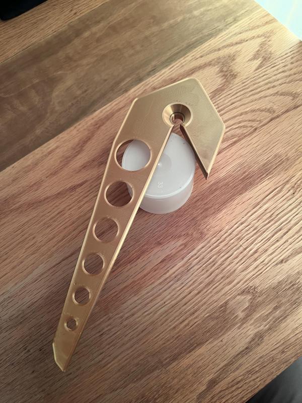 Center Finder with circle templates