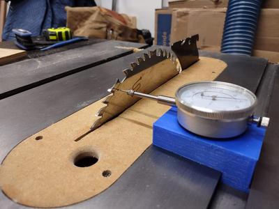 Delta 36-725T2 Table Saw Dial Gauge Holder