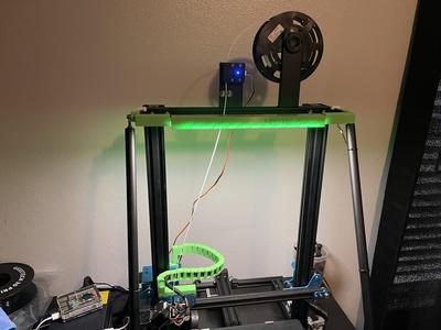 3 Peice Modular LED Mount for CR-10 V3