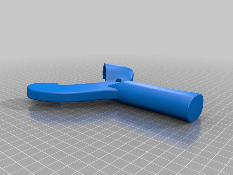 Table tennis Oculus VR accessory - various thicker handles, various hinges