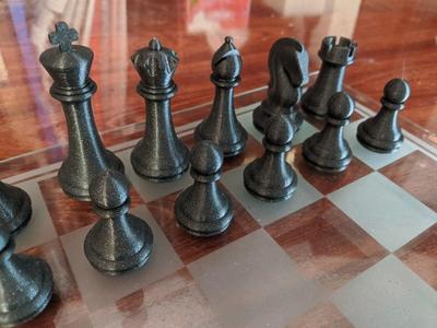 Chess Set No Supports