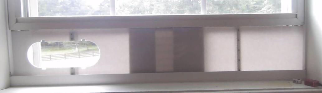 Replacement air conditioner baffle fits 5" air hose