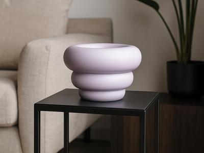 Modern candle pot