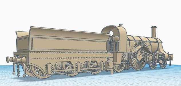 Tender for Stirling One locomotive "Eight footer"