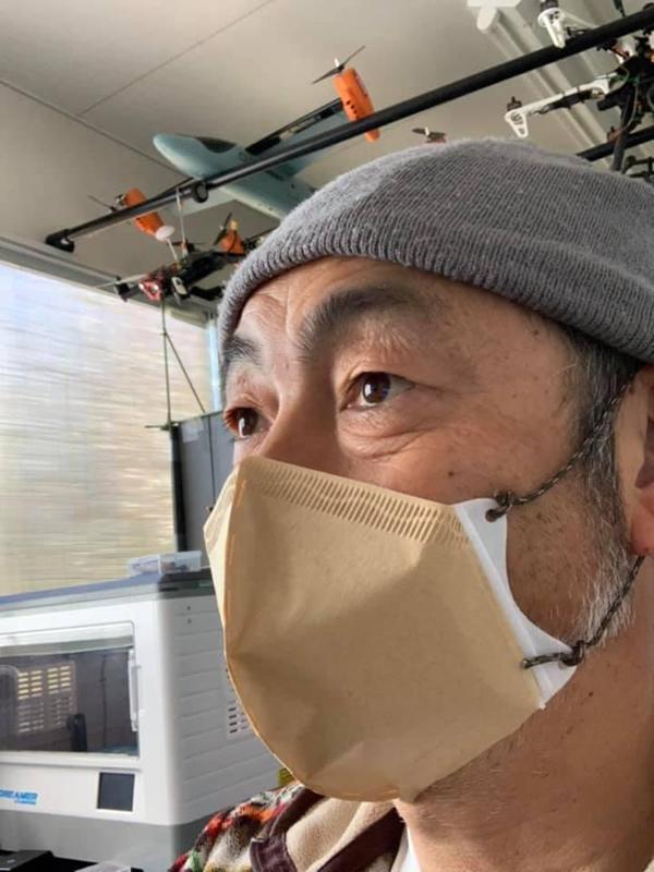 make with coffee filter Mask