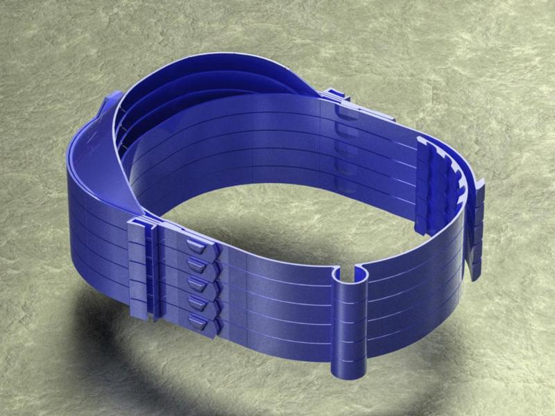 Enhanced Face Protection 36grams, can be printed stacked