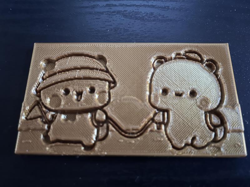 bubu and dudu characters hiking