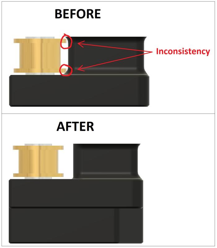Updated A/B Lower Idler for Voron V0