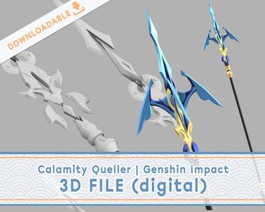 Genshin Impact Calamity Queller | 3D Model file