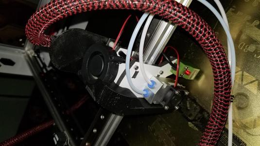 FT-6 Dual Extruder 7530 Radial Fan Mounting Kit
