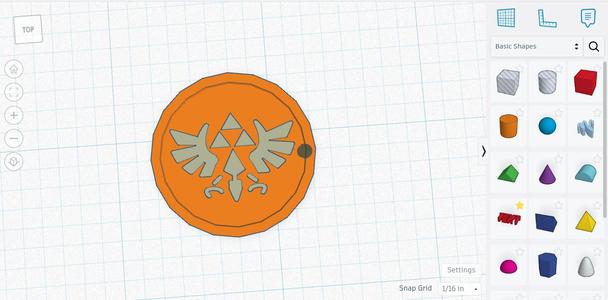 Triforce keychain
