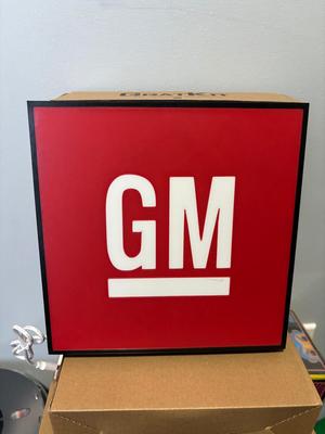 GM Retro Light Box