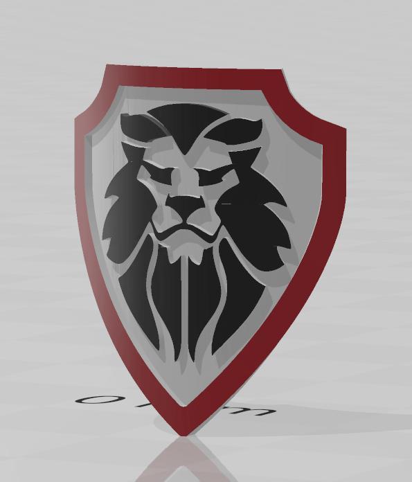 HQ lion shield