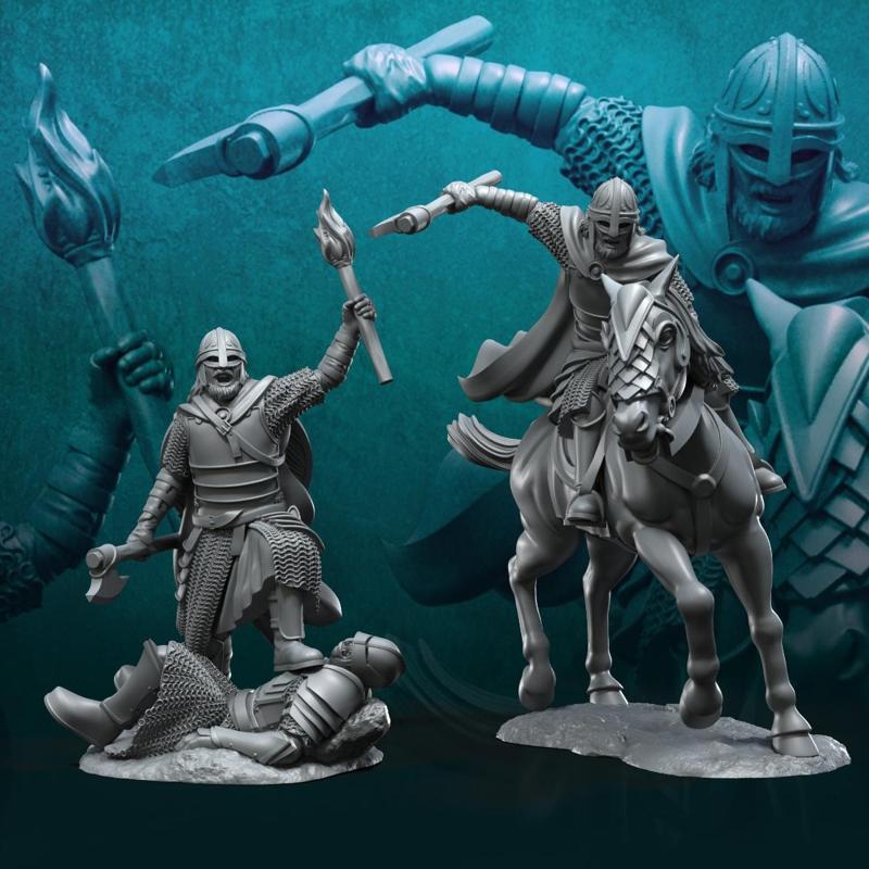 West Humans Captain foot and mounted | West Humans | Fantasy